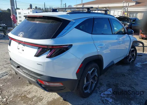 2022 Hyundai Tucson Limited from USA, damaged, VIN 5NMJECAE7NH105952